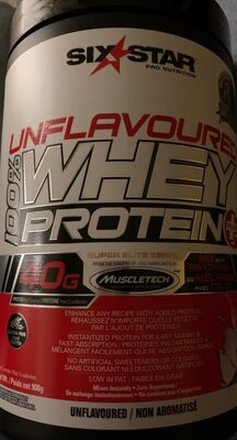 Unflavoured 100% whey protein - 0631656344349