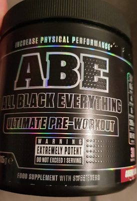Abe all black everything - 0634158661686