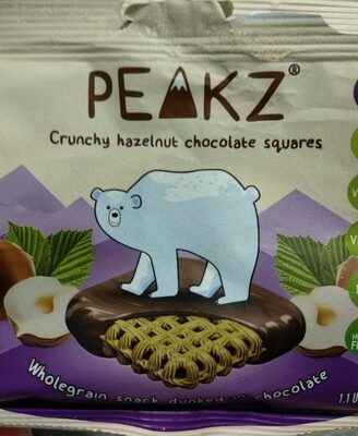 Crunchy hazelnut chocolate squares - 0634158904301