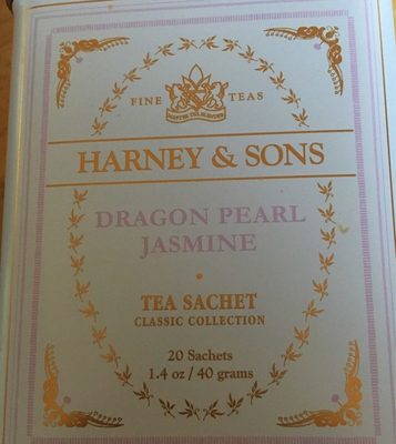 Fine teas Harney & sons Dragon pearl jasmine tea sachet - 0636046354069