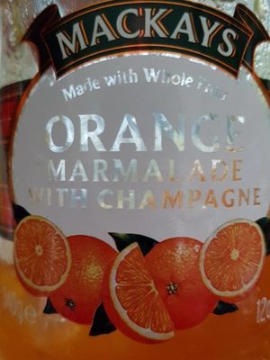 Mackays Orange Marmalade with Champagne - 0637793000964