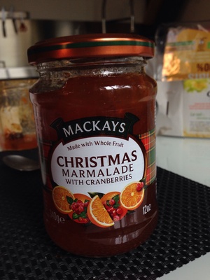Christmas marmalade witz cranberrys - 0637793029446