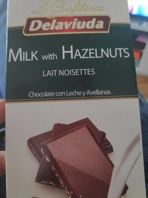 Delaviuda, Milk With Hazelnuts Chocolates - 0638564607184