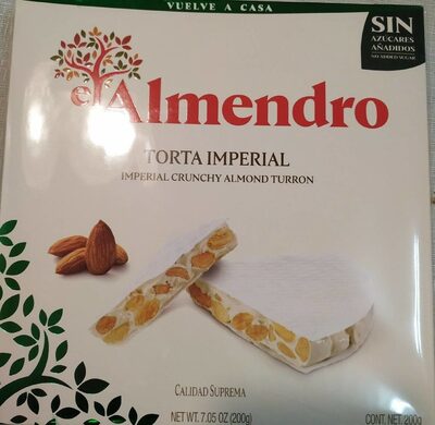El Almendro Sugar Free Torta Imperial With Almonds 7 Oz - 0638564902500