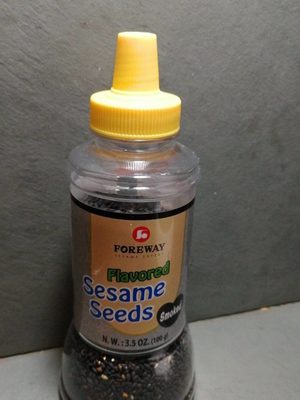 Roasted Black Sesame 91 GR Foreway - 0640700003057