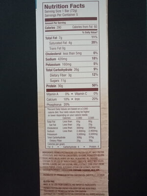 Protein bars - 0643843715245