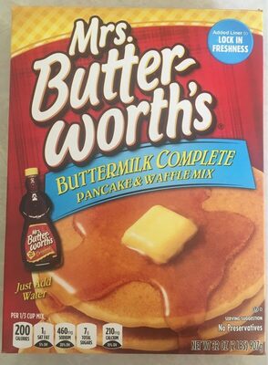 Buttermilk complete pancake & waffle mix - 0644209301126