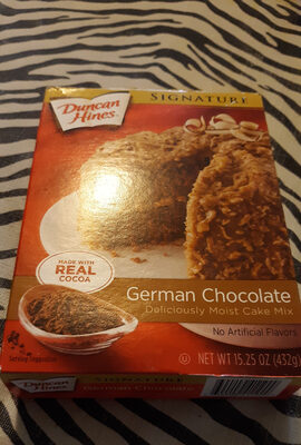 Perfectly moist german chocolate cake mix, german chocolate - 0644209411900