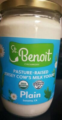 Pasture-Raised Jersey Cow's Plain Milk Yogurt - 0649241929154