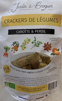 Crackers de légumes Carotte & Persil - 0650414116332