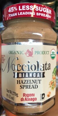 Nocciolata Bianca Hazelnut Spread - 0652642000223