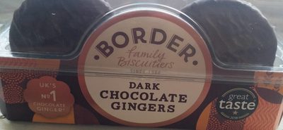 Dark Chocolate Gingers (pack of 10) - 0652655000104