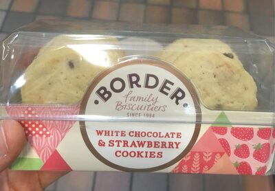 White Chocolate & Strawberry Cookies - 0652655000746