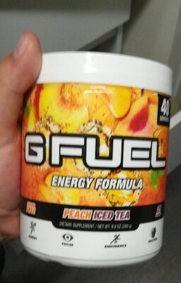 G fuel Peach iced tea - 0653341661913
