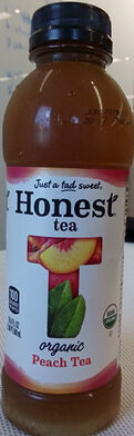 Honest Tea Organic Peach Tea - 0657622527790