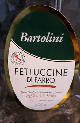 Fettuccine Bronze Dyed Farro Wheat Pasta - 17.6 Oz - 0657739001237