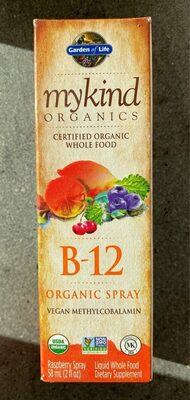 B-12 Organic Spray - 0658010117791