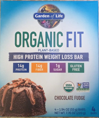 Plant-based high protein weight loss bar - 0658010123921