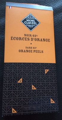 Tablette Chocolat Noir Et écorces D'oranges - 0659253120555