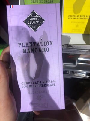 Tablette Plantation Mangaro Chocolat Lait - 0659253121910
