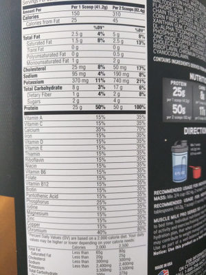 Muscle milk, pro series protein powder, knockout chocolate - 0660726534212