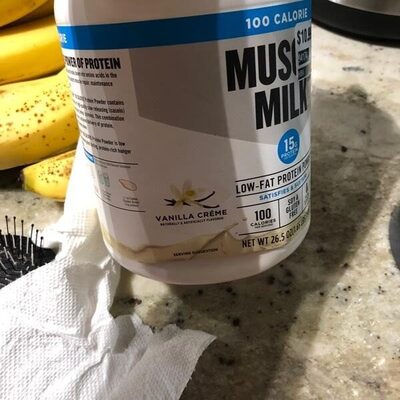 Vanilla creme low-fat protein powder, vanilla creme - 0660726595107