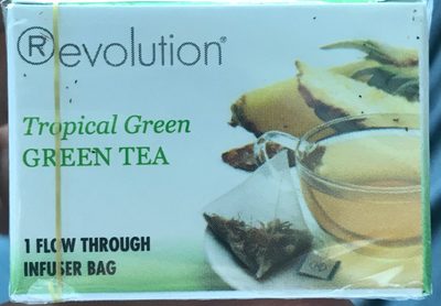 Tropical green tea - 0672145006027