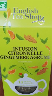 Infusion citronnelle gingembre agrume - 0680275044079