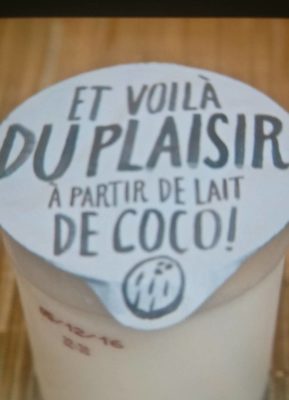 Dessert au lait de noix de coco - 0680569854100
