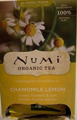 Organic tea chamomile lemon - 0680692151503