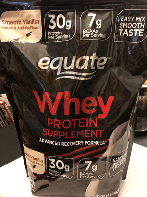 Smooth Vanilla Whey Protein Supplement - 0681131082235