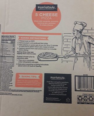 5 Cheese pizza - 0681131278270