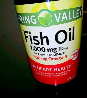 Spring Valley Fish Oil 1,000 mg - 0681131284998