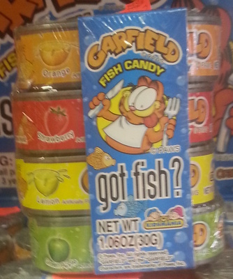 Garfield fish candy - 0686464527002