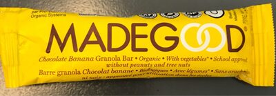 Madegood chocola banane - 0687456211046