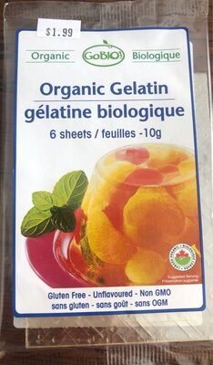 Gelatine biologique - 0687789125287