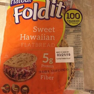 Sweet hawaiian flatbread, sweet hawaiian - 0688339924503