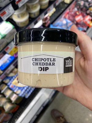 Whole foods market, chipotle cheddar dip - 0688672898912