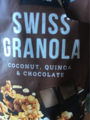 Swiss granola, coconut, quinoa & chocolate - 0691430004340