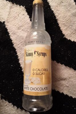 Jordan's skinny syrups whitd chocolate - 0696859178337