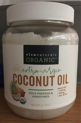 Extra-virgin coconut oil - 0700465936813