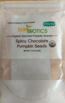 Spicy chocolate pumpkin seeds - 0700621537144
