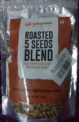 Nutriplato Roasted 5 Seeds Blend - 0701098266216