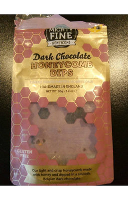 dark chocolate honeycomb dips - 0701936576309