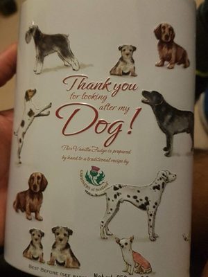 Thank you for looking after my dog - 0704039020236