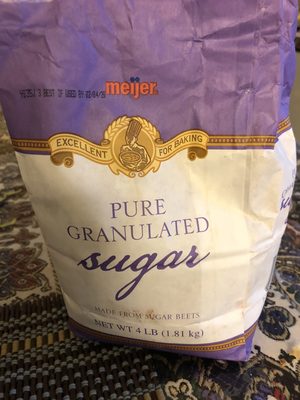 Pure granulated sugar - 0708820005426