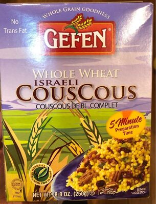Whole wheat israeli couscous - 0710069806061