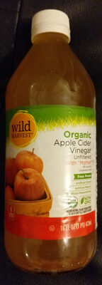 Organic apple cider vinegar, apple cider - 0711535508236