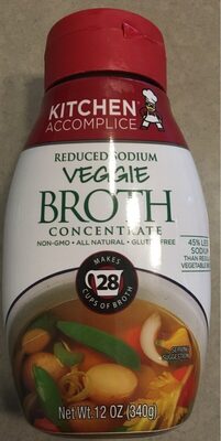 Kitchen accomplice, veggie broth concentrate - 0712102000061
