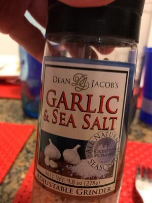 Garlic sea salt - 0715483085627